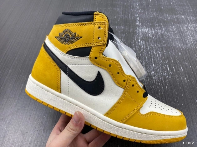 Cheap TBK Yellow High OG Air DZ5485-701 Ochre Jordan 1 0719